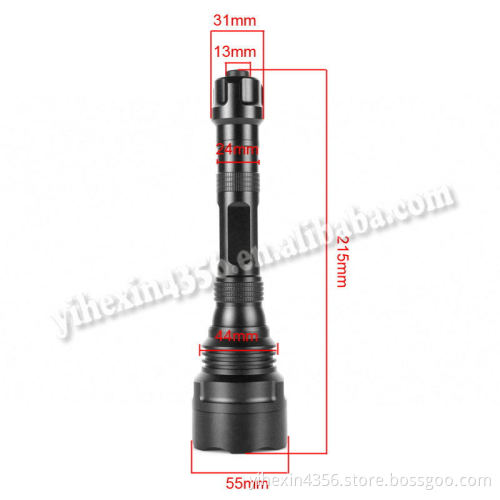 Boruit High Quality Professional 4000LM CREE XHP70 Tactical Flashlight